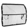 VEVOR Dog Car Barrier, 50" Wide Car Divider for Front Seats Installation, Vehicle Pet Barrier with See Through Net Mesh