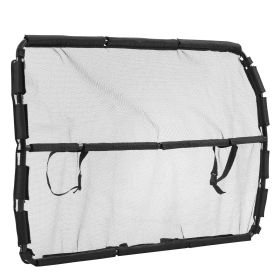 VEVOR Dog Car Barrier, 50" Wide Car Divider for Front Seats Installation, Vehicle Pet Barrier with See Through Net Mesh