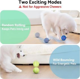 seagi Interactive Dog Toys – Durable Automatic Bouncing & Vibrating Interactive Dog Ball for Smart Play, Motion-Activated Moving Dog Toy for Small/Med