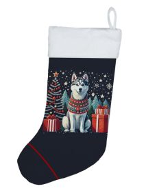 Siberian Husky Christmas Christmas Stocking Fireplace Hanging Stockings Christmas Season Party Decor Family Holiday Decorations