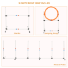 Dog Agility Equipment Set of Eight Cones