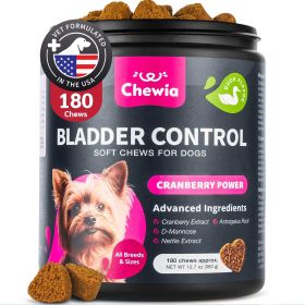Dog UTI Treatment Dog Cranberry Supplement for Bladder Kidney Health Urinary Tract Incontinence Support Cranberry Supplement for Dog Incontinence Blad