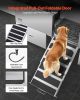 61 Inch Dog Grooming Bath Tub Stainless Steel w Ramp Water Filter