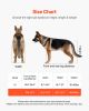 VEVOR Dog Wheelchair for Back Legs, Lightweight 2 Wheels Pet Wheelchair, Height, Width & Length Adjustable, Dog Cart with Shock-Absorbing Wheels, for