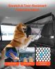 VEVOR Dog Car Barrier, 56" Wide Car Divider for Front Seats Installation, Vehicle Pet Barrier with See Through Net Mesh