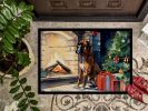 Boxer Cozy Christmas Doormat Front Door Mat Indoor Outdoor Rugs for Entryway, Non Slip Washable Low Pile, 24H X 36W