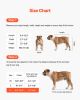 VEVOR Dog Wheelchair for Back Legs, Adjustable 2 Wheels Pet Wheelchair, Lightweight Dog Cart with Shock-Absorbing Wheels, Mobility Support Wheel Chair