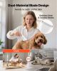VEVOR Dog Clippers for Grooming, 4 in 1 Dog Grooming Kit, Low Noise, Rechargeable Pet Shaver with 6 Combs & 4 Detachable Blades, Waterproof Cordless P