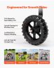 VEVOR Dog Wheelchair for Back Legs, Adjustable 2 Wheels Pet Wheelchair, Lightweight Dog Cart with Shock-Absorbing Wheels, Mobility Support Wheel Chair