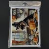 German Shepherd Fall Kitchen Pumpkins Greeting Cards Pack of 8 Blank Cards with Envelopes Whimsical A7 Size 5x7 Blank Note Cards