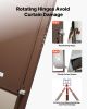 VEVOR Dog Door for Sliding Glass Door, 75 7/8 to 80 11/16 in Adjustable Height, Aluminum Alloy Frame with Rotating Hinges, Lock Design, 13 5/8 x 23 5/