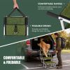 Foldable Dog Ramp for Cars, SUVs, Trucks, Portable Pet Dog Stairs for Large Dogs with Non-Slip Surface & Reinforced Design, Lightweight Yet Sturdy Sup