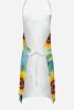 Chocolate Poodle in Sunflowers Apron Cooking Kitchen Server Baking Crafts Gardening for Adult Women Men, Unisex, Large, Multicolor