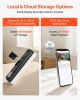 VEVOR Video Doorbell, 2K Wireless Camera Ring Doorbell Works with 170° Ultra-Wide View, 2-Way Audio, Motion Detection & Night Vision, Supports Alexei