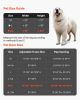 VEVOR Dog Door for Sliding Glass Door, 75 7/8 to 80 11/16 in Adjustable Height, Aluminum Alloy Frame with Rotating Hinges, Lock Design, 13 5/8 x 23 5/