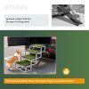 Foldable Dog Ramp for Cars, SUVs, Trucks, Portable Pet Dog Stairs for Large Dogs with Non-Slip Surface & Reinforced Design, Lightweight Yet Sturdy Sup