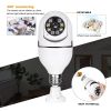 Pet camera E27 Surveillance Camera LED Light Bulb Socket 360° 2.4G WiFi Security Protection 1080P Spotlight Automatic Human Tracking